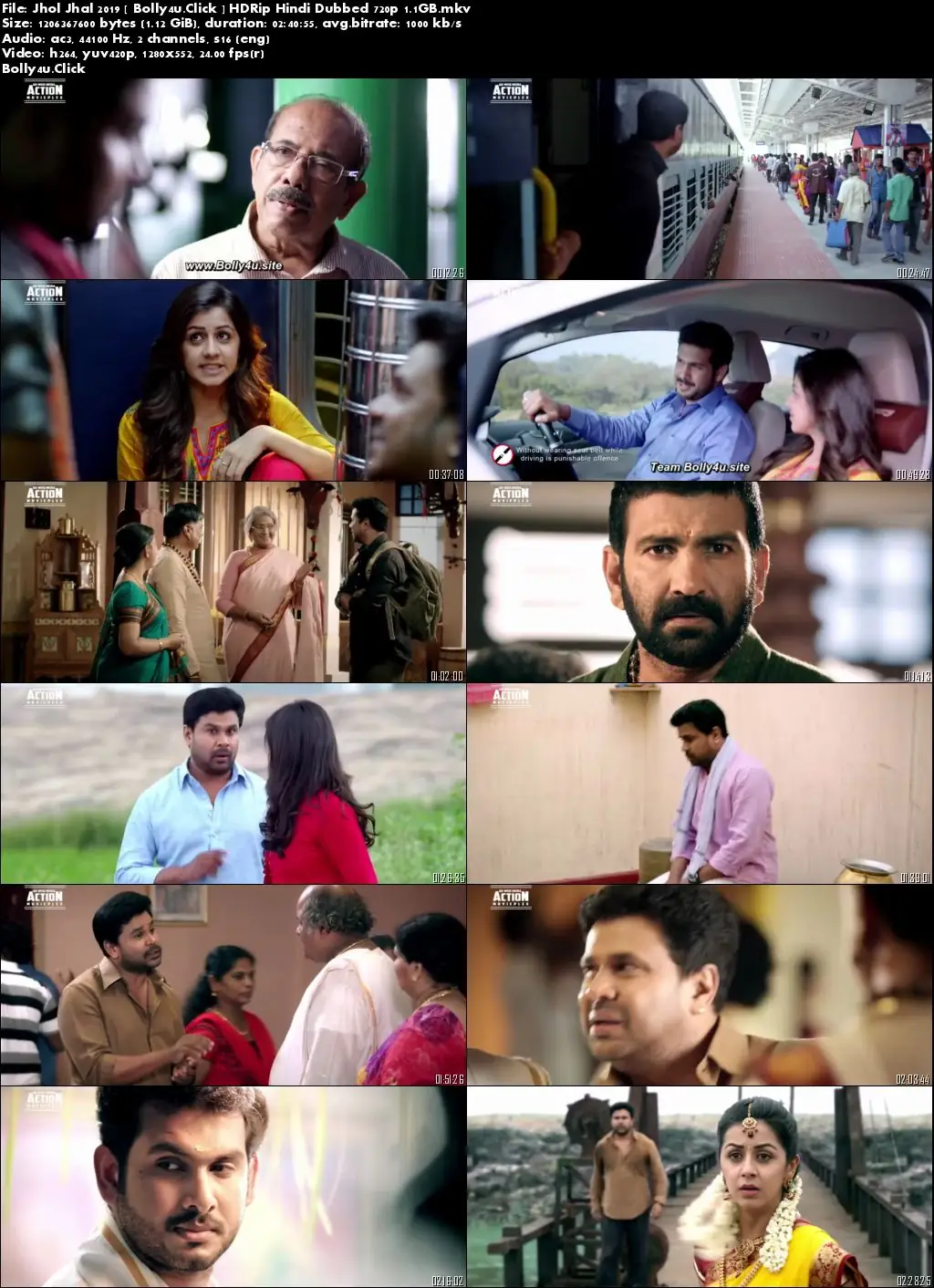 Jhol Jhal 2019 HDRip 1.1GB Hindi Dubbed 720p Download