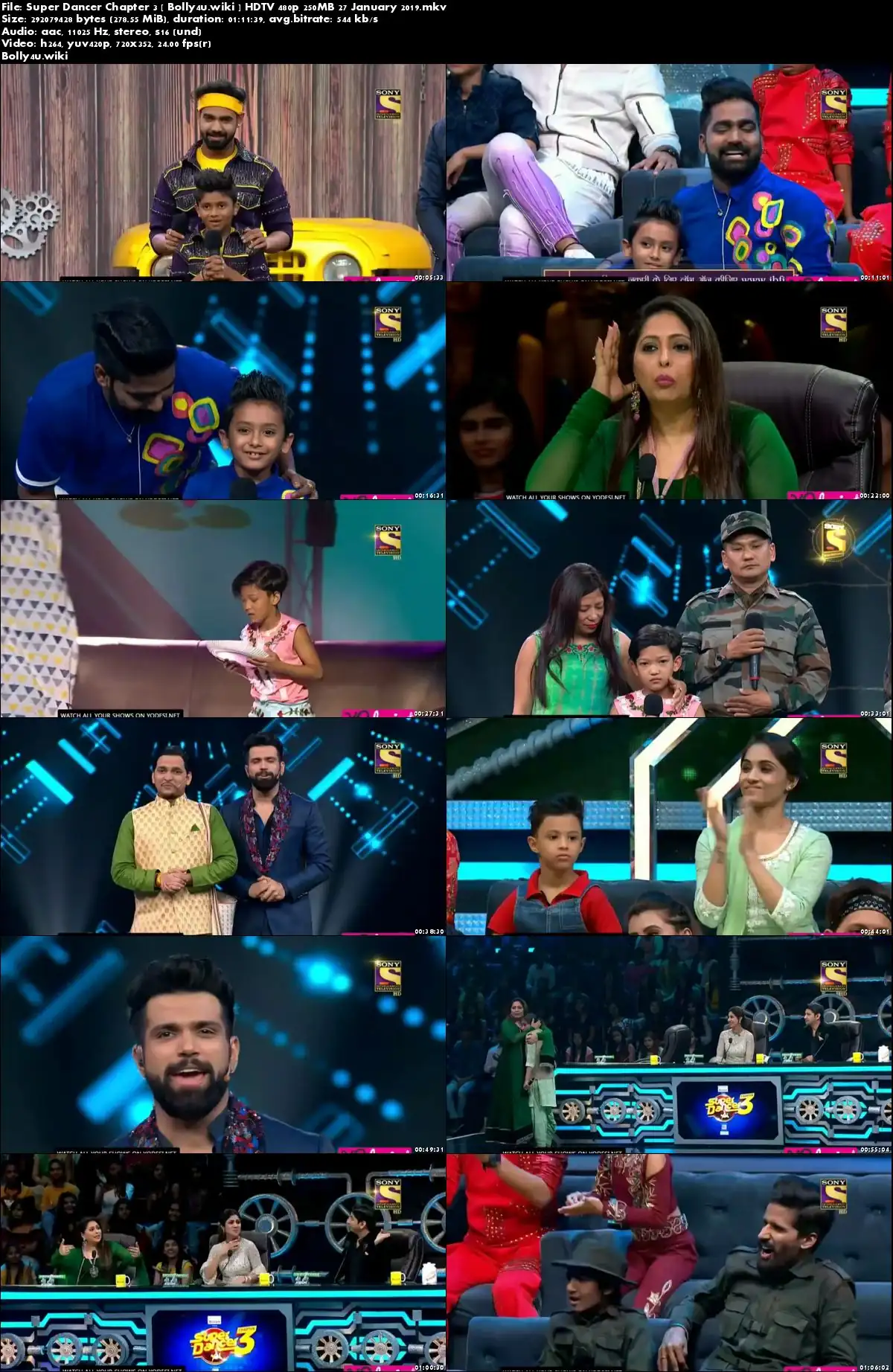 Super Dancer Chapter 3 HDTV 480p 250MB 27 January 2019 Download Super Dancer Chapter 3 HDTV 480p 250MB 27 January 2019 Download