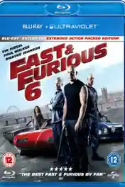 Fast And Furious 6 2013 BRRip 999Mb Hindi Dual Audio ORG 720p poster | Bolly4u Official