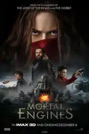Mortal Engines 2018 HC HDRip 400MB Hindi Dual Audio 480p poster | Bolly4u Official