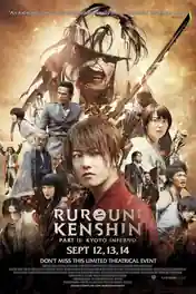 Rurouni Kenshin Part II Kyoto Inferno 2014 WEB-DL Hindi Dual Audio ORG Full Movie Download 1080p | 720p | 480p poster | Bolly4u Official