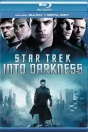 Star Trek Into Darkness 2013 BRRip 400MB Hindi Dual Audio ORG 480p poster | Bolly4u Official