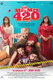 Mr and Mrs 420 Again 2025 WEB-DL Punjabi Full Movie Download 1080p | 720p | 480p poster | Bolly4u Official