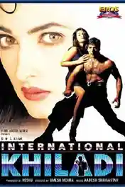 International Khiladi 1999 DVDRip 500MB Hindi Movie Download 480p poster | Bolly4u Official