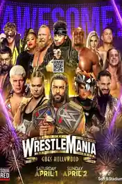 Wrestlemania 39 2023 WEB-DL Sunday Night 2 PPV 720p 480p Download poster | Bolly4u Official
