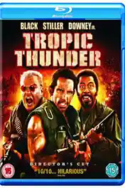 Tropic Thunder 2008 BluRay 950MB UNRATED Hindi Dual Audio ORG 720p poster | Bolly4u Official