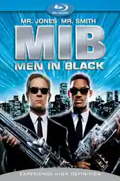 Men In Black 1997 BRRip 300MB Hindi Dual Audio 480p poster | Bolly4u Official