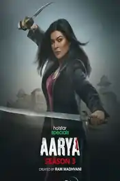 Aarya 2023 WEB-DL Hindi S03 Complete Download 720p | 480p poster | Bolly4u Official