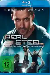 Real Steel 2011 BluRay 400Mb Hindi Dual Audio 480p ESubs poster | Bolly4u Official
