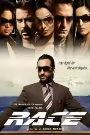 Race 2008 BluRay 450Mb Full Hindi Movie Download 480p poster | Bolly4u Official