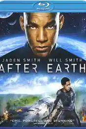 After Earth 2013 BluRay 750Mb Hindi Dual Audio 720p poster | Bolly4u Official