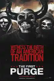 The First Purge 2018 WEB-DL 800Mb Full English Movie Download 720p ESub poster | Bolly4u Official