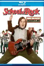School of Rock 2003 WEB-DL 300MB Hindi Dual Audio 480p poster | Bolly4u Official