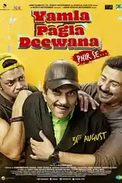 Yamla Pagla Deewana Phir Se 2018 WEB-DL Hindi Full Movie Download 1080p | 720p | 480p poster | Bolly4u Official