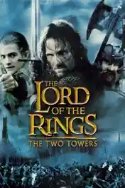 The Lord of the Rings The Two Towers 2002 BRRip 480p Dual Audio 600MB poster | Bolly4u Official