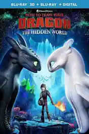 How to Train Your Dragon The Hidden World 2019 BRRip 350MB Hindi Dual Audio ORG 480p poster | Bolly4u Official