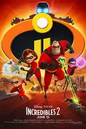 Incredibles 2 2018 HDCAM 350Mb Hindi Dual Audio 480p poster | Bolly4u Official