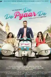 De De Pyaar De 2019 WEB-DL 400MB Full Hindi Movie Download 480p poster | Bolly4u Official