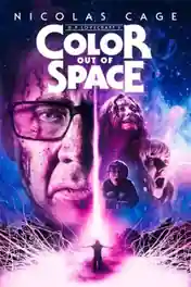 Color Out of Space 2020 WEB-DL 400Mb Hindi Dual Audio ORG 480p poster | Bolly4u Official