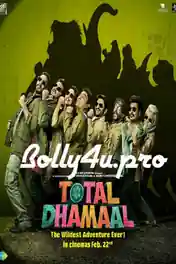 Total Dhamaal 2019 Pre DVDRip 350Mb Full Hindi Movie Download 480p poster | Bolly4u Official