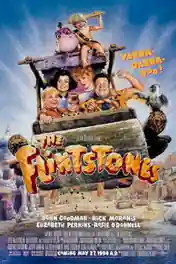 The Flintstones 1994 BRRip 300MB Hindi Dual Audio 480p poster | Bolly4u Official
