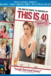 This Is 40 2012 BluRay 400MB UNRATED Hindi Dual Audio 480p poster | Bolly4u Official