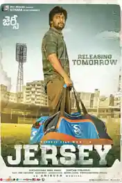 Jersey 2019 HDRip 300Mb Hindi Dubbed 480p poster | Bolly4u Official