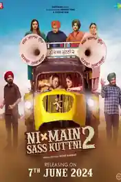 Ni Main Sass Kuttni 2 2024 WEB-DL Punjabi Full Movie Download 1080p | 720p | 480p poster | Bolly4u Official