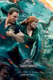 Jurassic World Fallen Kingdom 2018 WEB-DL 400MB Hindi Dual Audio 480p poster | Bolly4u Official