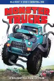 Monster Trucks 2016 BRRip 800Mb Hindi Dual Audio ORG 720p poster | Bolly4u Official