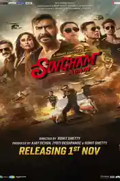 Singham Again 2024 WEB-DL Hindi Full Movie Download 1080p | 720p | 480p poster | Bolly4u Official