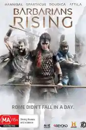 Barbarians Rising Part 1 Resistance 2016 HDTV 750MB Hindi Dual Audio 720p poster | Bolly4u Official