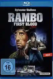 Rambo First Blood 1982 BluRay 300MB Hindi Dual Audio 480p poster | Bolly4u Official