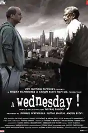 A Wednesday 2008 BluRay 300Mb Full Hindi Movie Download 480p poster | Bolly4u Official
