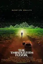 The Thirteenth Floor 1999 HDRip 300Mb Hindi Dual Audio 480p poster | Bolly4u Official