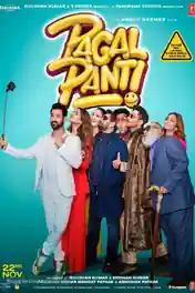 Pagalpanti 2019 WEB-DL 400Mb Full Hindi Movie Download 480p poster | Bolly4u Official