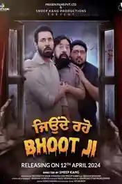 Jeonde Raho Bhoot Ji 2024 WEB-DL Punjabi Full Movie Download 1080p | 720p | 480p poster | Bolly4u Official