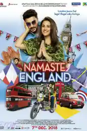 Namaste England 2018 HDRip 350Mb Full Hindi Movie Download 480p poster | Bolly4u Official