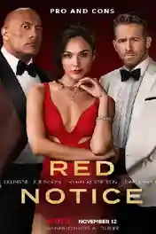 Red Notice 2021 WEB-DL 400Mb Hindi Dual Audio ORG 480p poster | Bolly4u Official