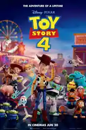 Toy Story 4 2019 HDCAM 300MB Hindi Dual Audio 480p poster | Bolly4u Official