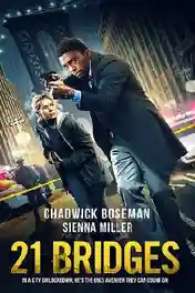 21 Bridges 2019 BluRay 750MB Hindi Dual Audio ORG 720p poster | Bolly4u Official