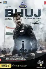 Bhuj The Pride Of India 2021 WEB-DL 400MB Hindi Movie Download 480p poster | Bolly4u Official