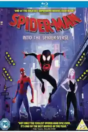 Spider-Man Into the Spider-Verse 2018 BRRip 400MB Hindi Dual Audio ORG 480p poster | Bolly4u Official