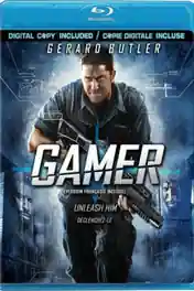 Gamer 2009 BRRip 300Mb Hindi Dual Audio 480p poster | Bolly4u Official