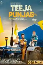 Teeja Punjab 2021 WEB-DL 400MB Punjabi Movie Download 480p poster | Bolly4u Official