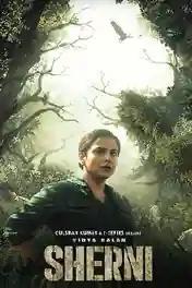 Sherni 2021 WEB-DL 400Mb Hindi Movie Download 480p poster | Bolly4u Official