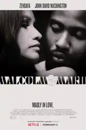 Malcolm and Marie 2021 WEB-DL 300Mb English 480p ESubs poster | Bolly4u Official