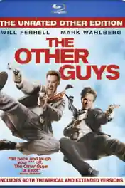 The Other Guys 2010 BRRip 900MB Hindi Dual Audio 720p poster | Bolly4u Official