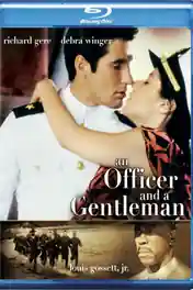 An Officer And A Gentleman 1982 BRRip 950Mb Hindi Dual Audio 720p poster | Bolly4u Official