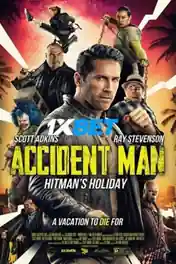 Accident Man Hitmans Holiday  WEB-DL Tamil (Voice Over) Dual Audio 720p poster | Bolly4u Official